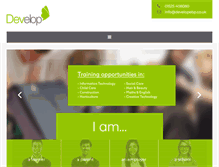 Tablet Screenshot of developebp.co.uk